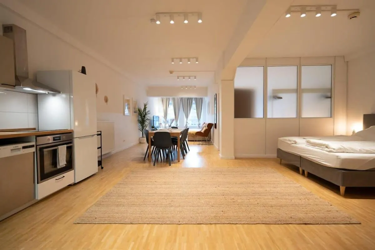 Hamburg City Center Apartment location